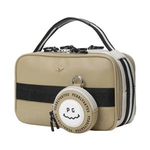 파리게이츠 (531E1BG052) 25SS 공용 로고 라인 미니 토트백  스마일 파우치