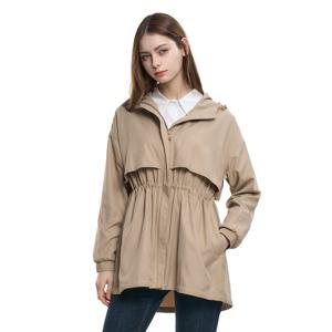 투엘라 에어팝 여성 후드 바람막이 롱자켓(W6SJ04)