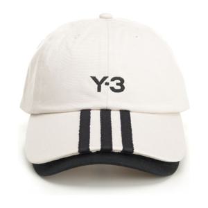 아디다스와이3 Y-3 로고 코튼 베이스볼 캡 JM9041 TALC