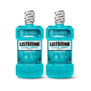 리스테린 쿨민트 마우스워시 1000ml x 2개