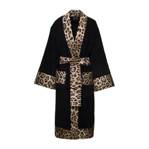 돌체앤가바나 기모노 레오파드 바스로브 TCF010TCAGOUL002