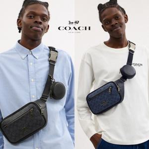 코치 COACH CZ400 남자 여자 가방 시그니쳐 Elias 벨트 크로스백