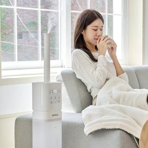 [애플리아] 7.5L 프리즘 간편 세척 반투명 물탱크 가정용 초음파 가습기 AU-TH11