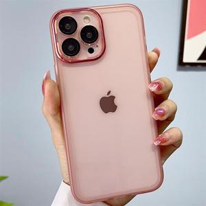 아이폰X 카메라 렌즈보호 커버 컬러풀 투명 핸드폰 케이스