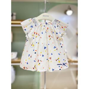 압소바HM (아기옷)  페슈 블라우스 (2025여름신상품) (1A2323702)