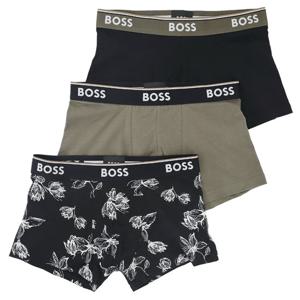 로고 밴드 50531701 963 보스 3-PAC 트렁크 휴고보스 3종 세트 남성 박서브리프 드로즈