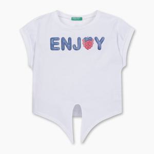 [베네통키즈]여아3D그래픽티셔츠 3I1XC10IV