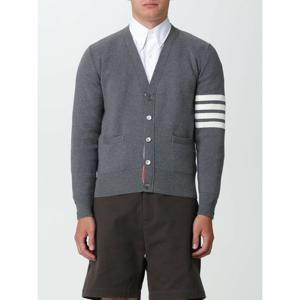 [THOM BROWNE] 라프리마 남성 가디건 스웨터 MKC171A00219 035 Grey /6