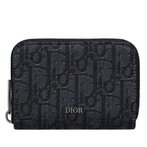 디올 옴므 지퍼 카드 지갑 2ESBC316YSE_H03E