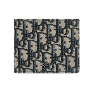 디올 오블리크 자카드 남자 반지갑 2OBBH027YSE H05E