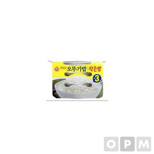 오뚜기 작은밥 3묶음(150gx3개/450g) 자재