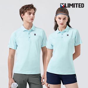 엠리밋 반팔티 3232_42 민트 스판 카라티 단체티