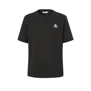 헤지스 여성 25SS 반소매크루넥 티셔츠 블랙 HSTS5BL51BK