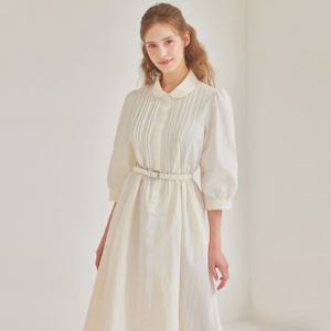 [매긴]핀턱 디테일 플랫 카라 원피스_PBMF5M1OP3030