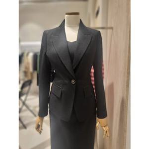 모조에스핀 J252XSF106기본테일러드카라넥원버튼자켓