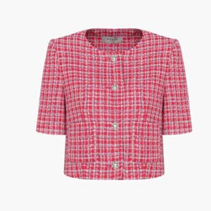 [케네스레이디] 피라미드 트위드자켓 (ERJKOE4004)