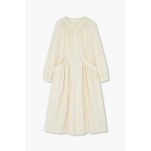 [지컷]7255137105스모킹 디테일 셔츠 원피스