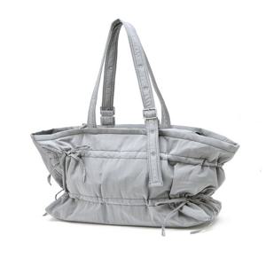 [질스튜어트] 보우백 그레이 나일론 발레무드 리본 포인트 숄더백 JABA5E233G