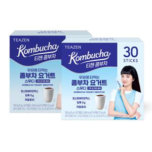 티젠 콤부차 요거트 스무디 30스틱X2박스