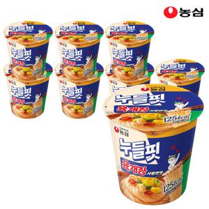 농심 누들핏 육개장사발면맛 35.5g x 8개입