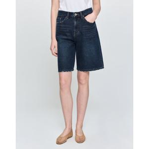 헤지스 여성 25SS 에센셜 데님 버뮤다 네이비 HSPA5B481N2