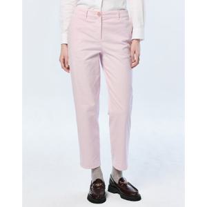 헤지스 여성 25SS 가먼트다잉 테이퍼드핏 치노 팬츠 라이트핑크 HSPA5B201P1