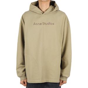 아크네 스튜디오 공용 로고 후드티 샌드베이지 CI0192 AE0