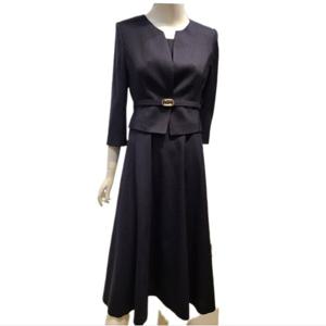 [숲]자켓형 벨티드 플레어 원피스(SB4TXM3)