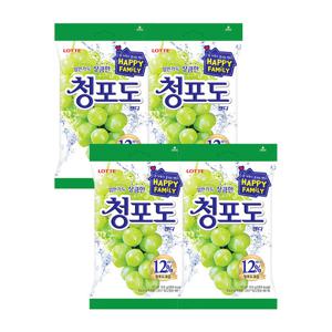 청포도 캔디 153g x4