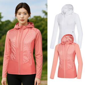콜핑 여성 봄 아이스본 냉감 속건성 등산 경량 바람막이 자켓 KSC624RJ4W