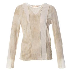 [페이지플린]라운드넥 나염 프린트 이너 티셔츠 (F5ATS506)