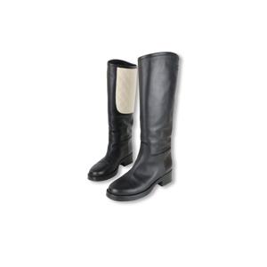 [라운지엘] 샤넬 퀄팅 롱 하이 부츠 37.5 G39212