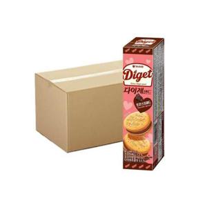 [오리온] 단독상품 오리온 다이제샌드 초코스프레드 x 12개