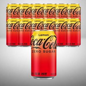 [코카콜라] 코카콜라 제로 레몬  355ml 24개