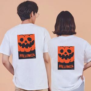키밍 할로윈 데이 호박 유령 박쥐 그래픽 반팔티 AKR