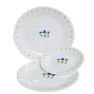 코렐 리틀블루 원형접시(소)반찬 개인 앞접시 식기 식기 주방식기 주방접시 부엌접시 심플한접시 심플접시