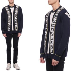 [펜디] 23FW 남성 FF 인타르시아 울 조끼 (FAE546 APXJ F0PTH 23F)