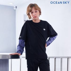 [오션스카이] 남아 레이어드 타이다이 티셔츠-CAJB5103B03