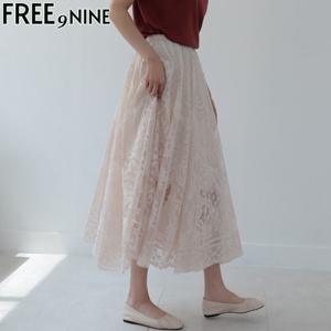 [프리나인]밴딩레이스스커트FRS51045A