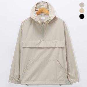 [후앙스] 오버핏 반집업 발수코팅 아노락 후드 점퍼 SBJP4232