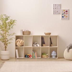 소소숲 리나 2단 수납책장 1200