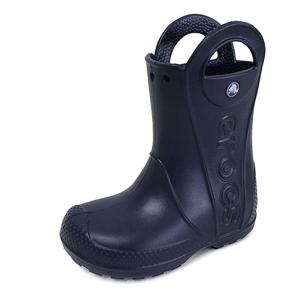 크록스 키즈 핸들잇 레인부츠 장화 장마 네이비 211056-410