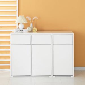 아이앤 스테른 3칸 휴지통 수납장 가정용 분리수거함 NC