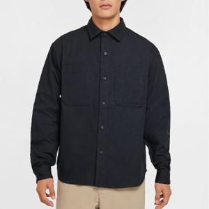 나이키긴팔티 SQJ FV7346-010 나이키 SB 우븐 스케이트보딩 탑