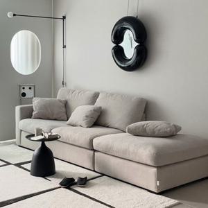 레이디가구 소노 프리미엄 거위털 패브릭 모듈 소파 3.5인용