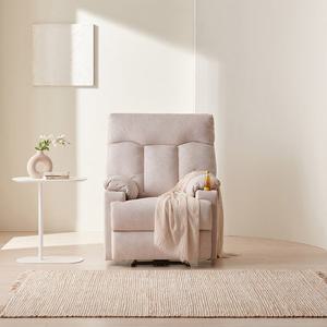 [삼익가구]브로이 프리미엄 1인용 전동 원터치 리클라이너 소파