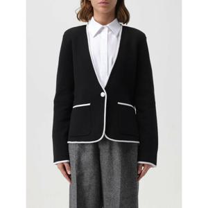 [THOM BROWNE] 라프리마 여성 가디건 울 FKJ083BY1002 001 블랙 /6