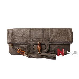 (명품) 구찌 218496 뱀부 태슬 폴딩 지피 클러치