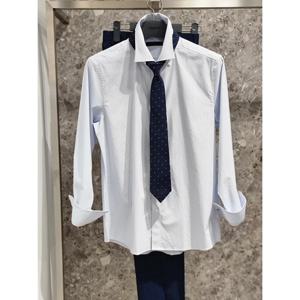 [트루젠]비지니스 캐주얼 미니멀 댄디 체크 세미 셔츠(EUMRD033)