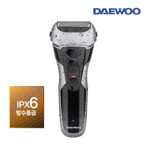 대우 2중날 건습식 IPX6등급 전기면도기 DES-KP603 팝업트리머 C타입충전 STRONG SHAVING
